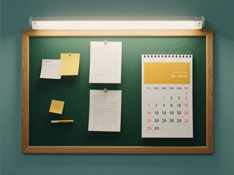 公告与日历